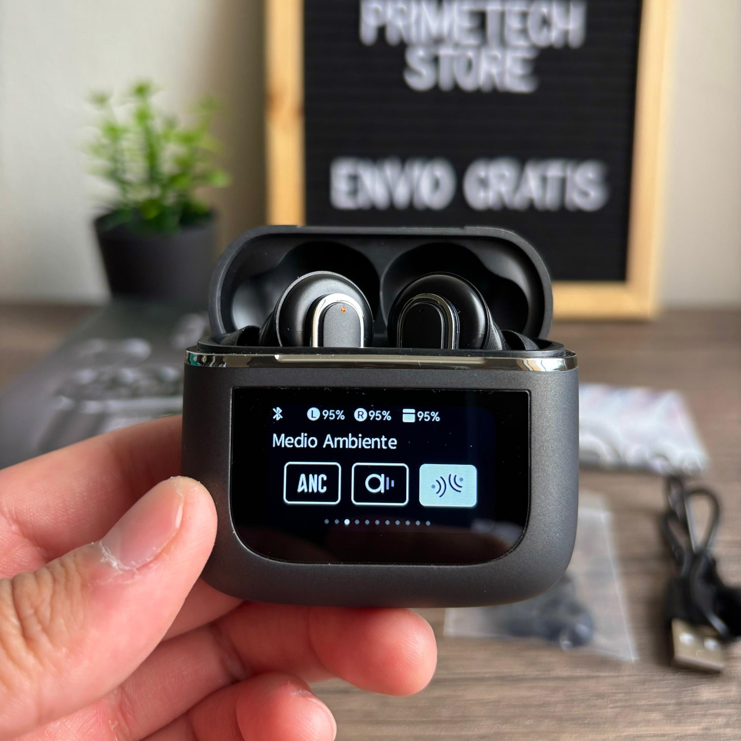 Audífonos V8 tour pro 2 con cancelación de ruido